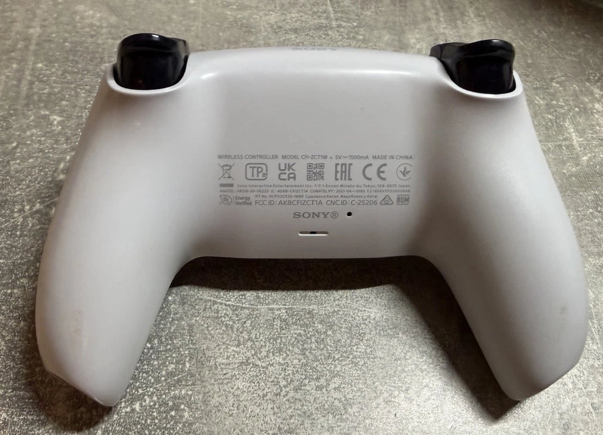 Sony DualSense Wireless Gamepad - Weiß/Schwarz-TMR-Joystick