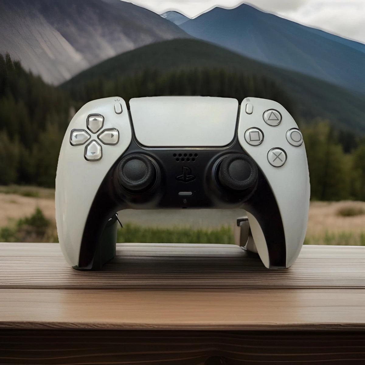 Sony DualSense Wireless Gamepad - Weiß/Schwarz-TMR-Joystick